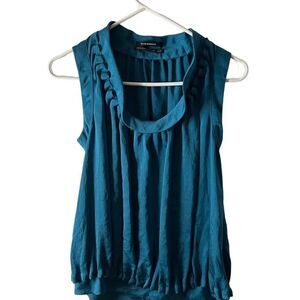 Club Monaco Sleeveless Blue Top